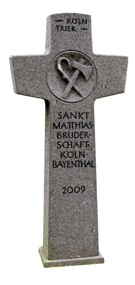Unser Matthias-Pilgerkreuz